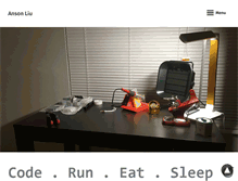 Tablet Screenshot of ansonliu.com